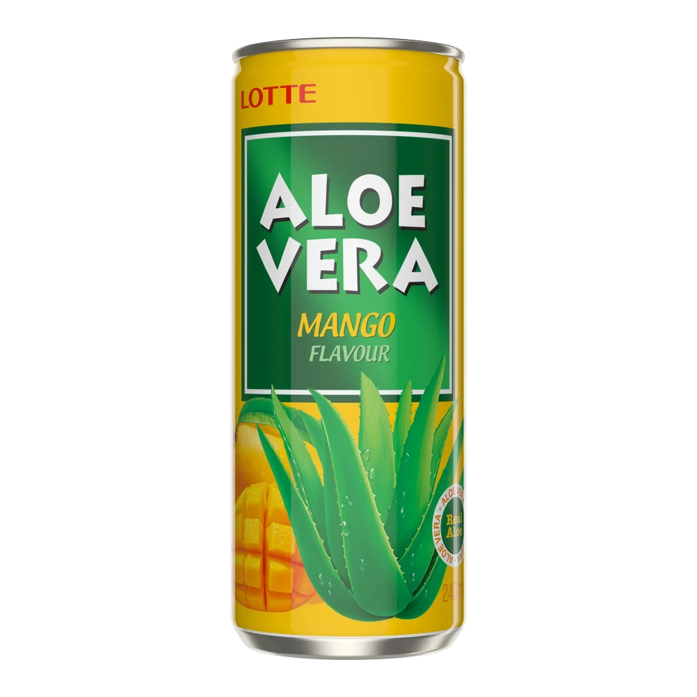 Lotte, Aloe Vera, Mango, 0,24 L